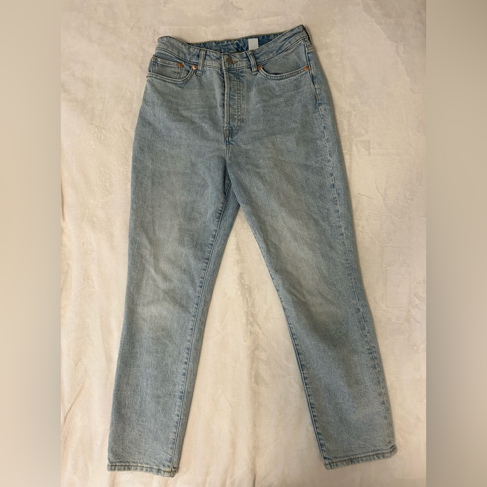 H&M Ultra high waisted mom jeans